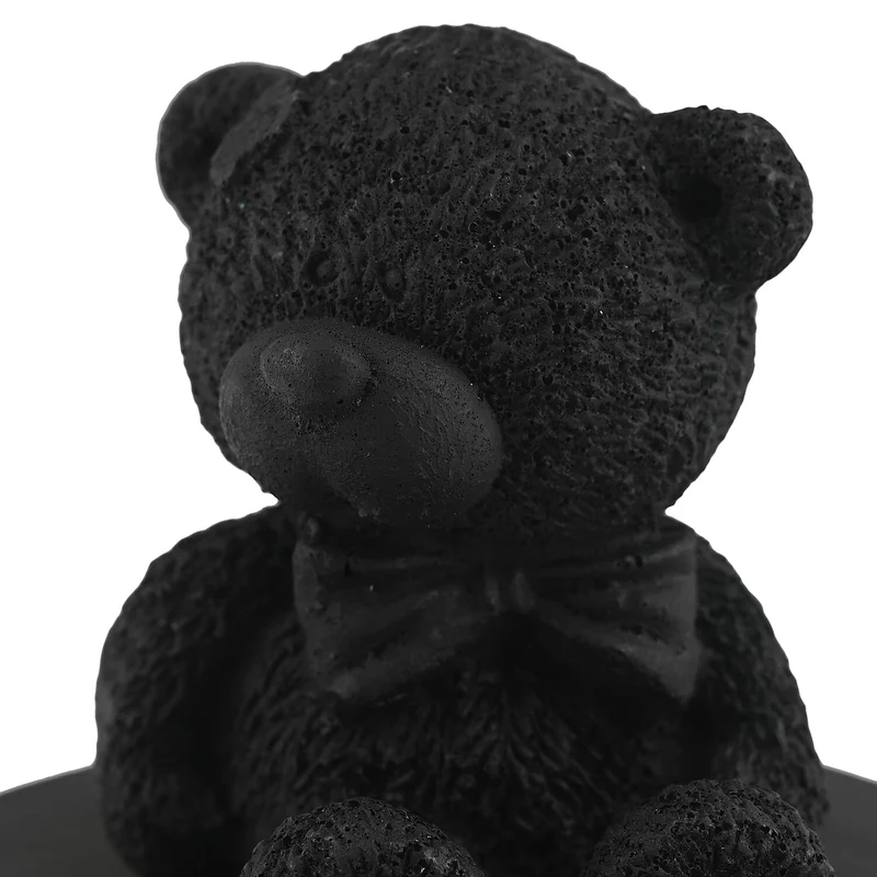 Teddy Bear Shungite Figurine 2.5x1.25