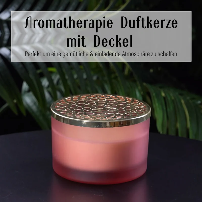 The 5th Season: Duftkerze im Milchglas, 46 Stunden Brennzeit, 10x15 cm, Jasmin
