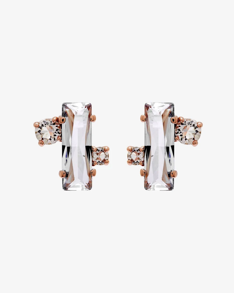 Bria Crystal Baguette Earrings