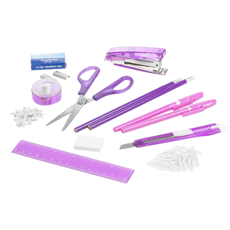 13pc Stationery Desk Organiser Set