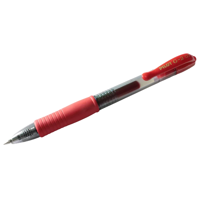Pilot G207 Retractable Gel Rollerball Tip Box of 12 Red