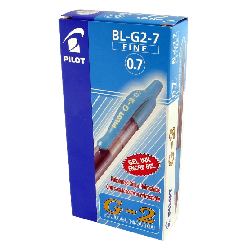 Pilot G207 Retractable Gel Rollerball Tip Box of 12 Red