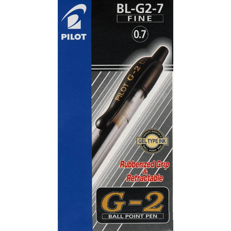 Pilot G207 Retractable Gel Rollerball Tip Box of 12 Red