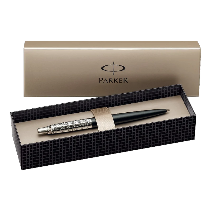 Parker Jotter Red Chrome Trim Ball Pen Gift Boxed