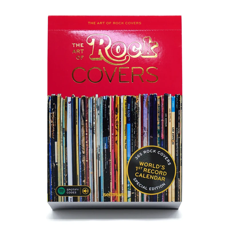Abreißkalender “Rock Covers Vol. 1” | Rockige Coverkunst | Seltmann Publishers
