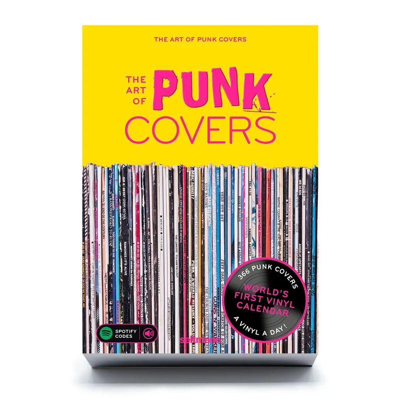 Abreißkalender “Punk Covers Vol. 2” | Tägliche Vinylkunst | Seltmann Publishers