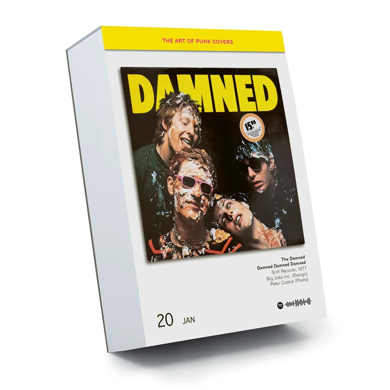 Abreißkalender “Punk Covers Vol. 2” | Tägliche Vinylkunst | Seltmann Publishers