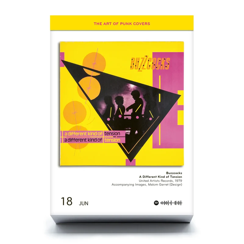 Abreißkalender “Punk Covers Vol. 2” | Tägliche Vinylkunst | Seltmann Publishers