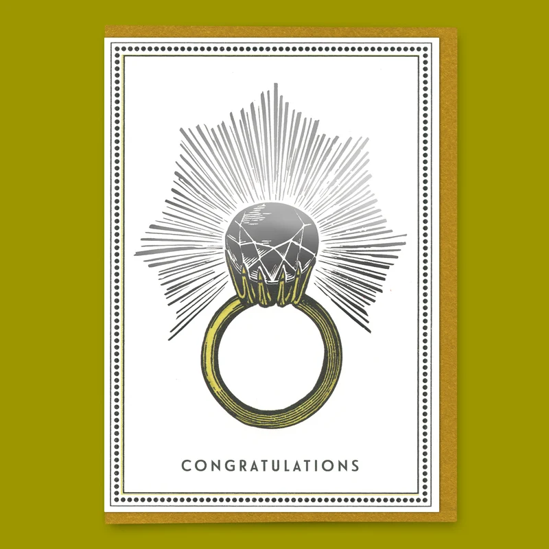 Grußkarte “Engagement Congrats” | Glückwünsche zur Verlobung | Ohh Deer