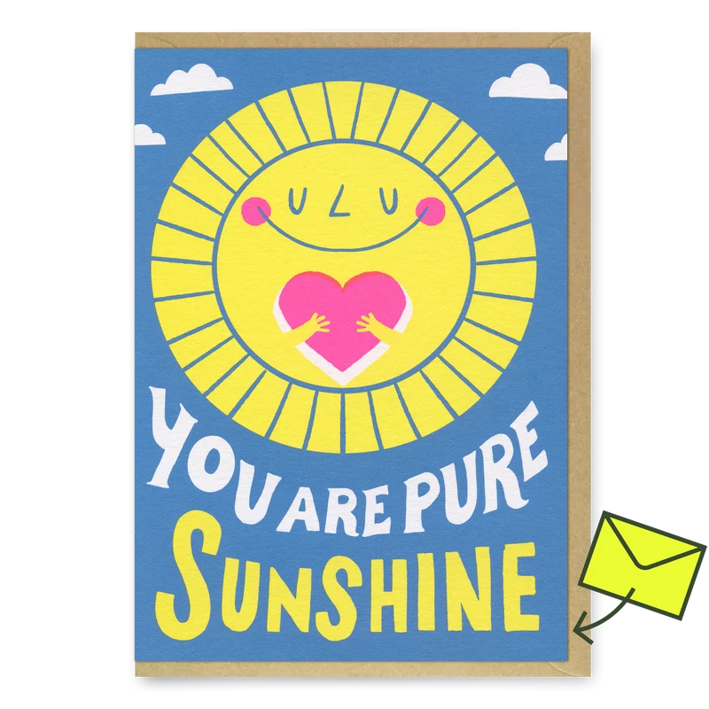 Grußkarte “You are pure Sunshine” | Sonniger Freundschaftsgruß | Ohh Deer