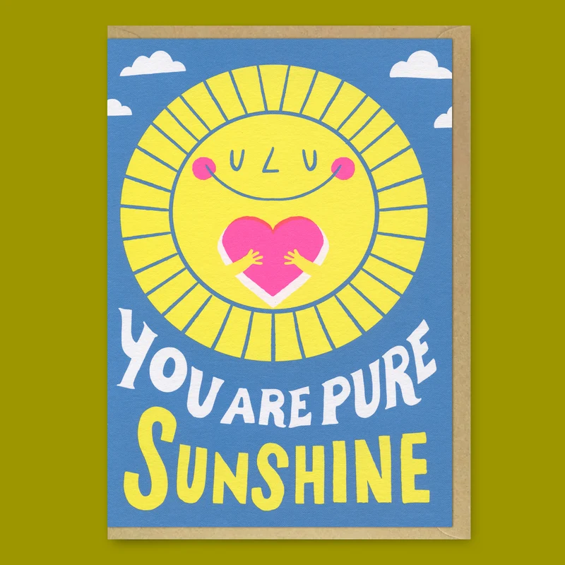 Grußkarte “You are pure Sunshine” | Sonniger Freundschaftsgruß | Ohh Deer