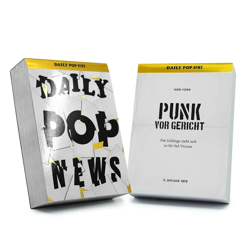 Abreißkalender “Daily Pop News” | Popkultur täglich | Seltmann Publishers