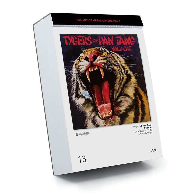 Abreißkalender “The Art of Metal Covers Vol. 1” | Seltmann Publishers