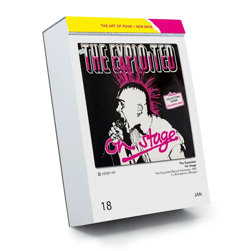 Abreißkalender “The Art of Punk + New Wave Covers” | Seltmann Publishers