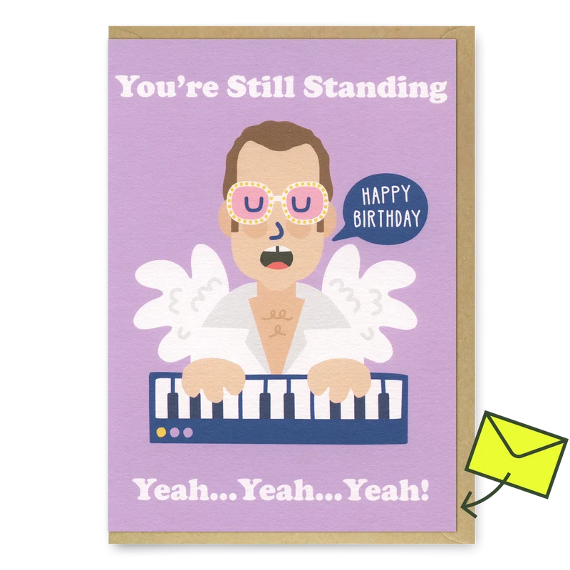 Grußkarte “You’re Still Standing” | Für echte Überlebenskünstler | Studio Boketto