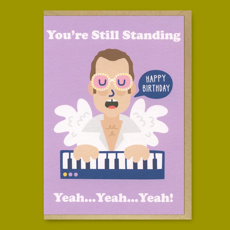 Grußkarte “You’re Still Standing” | Für echte Überlebenskünstler | Studio Boketto