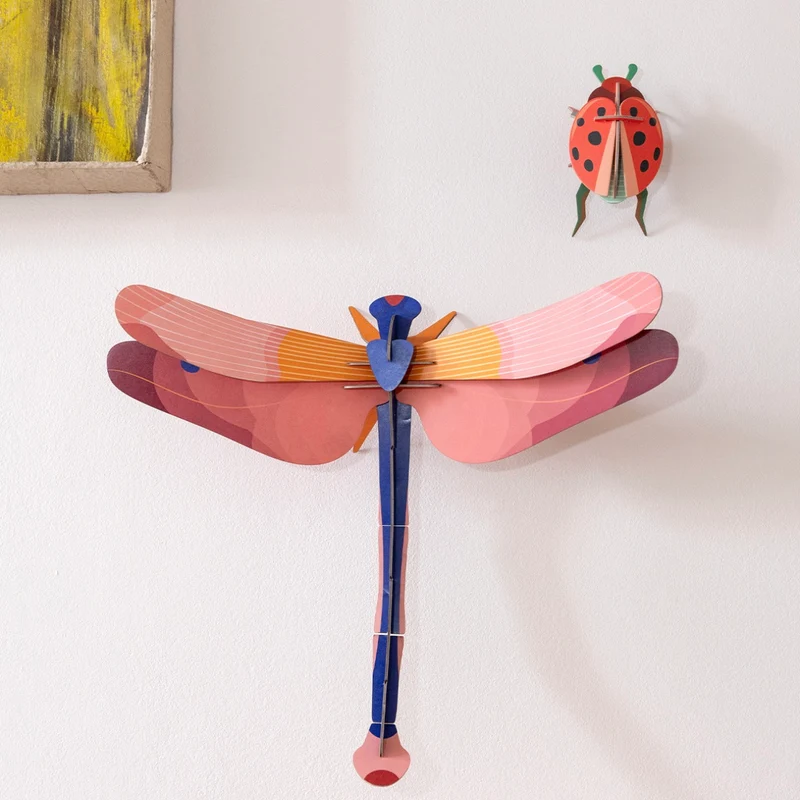 Wanddeko “Coccinelle Rouge” | 3D Marienkäfer | studio ROOF