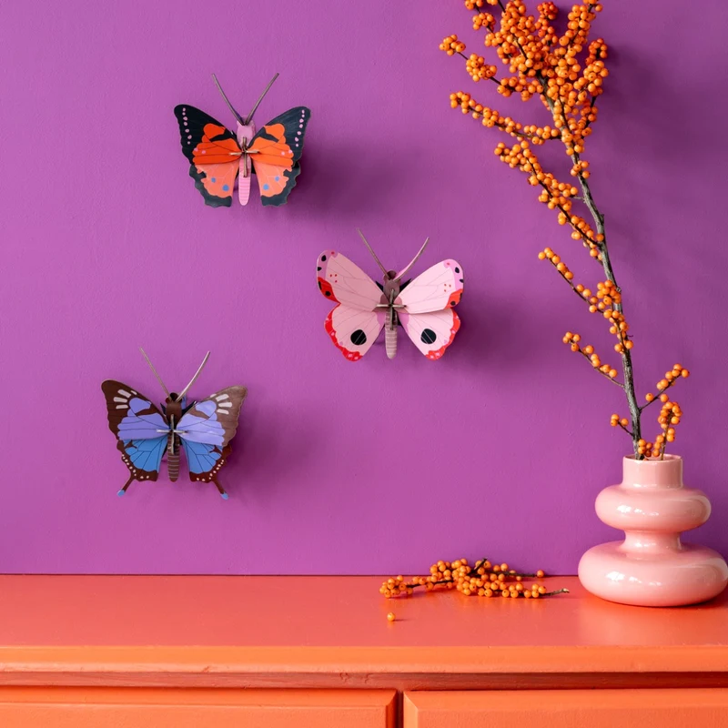 Wanddeko “Crysalus Butterfly” | Detailreiche Wandkunst | studio ROOF
