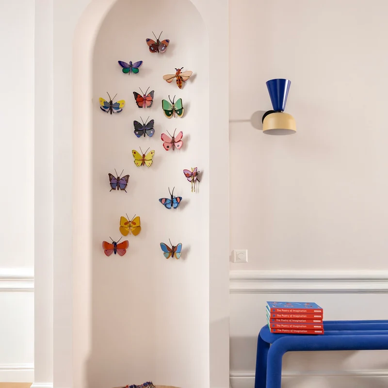 Wanddeko “Crysalus Butterfly” | Detailreiche Wandkunst | studio ROOF