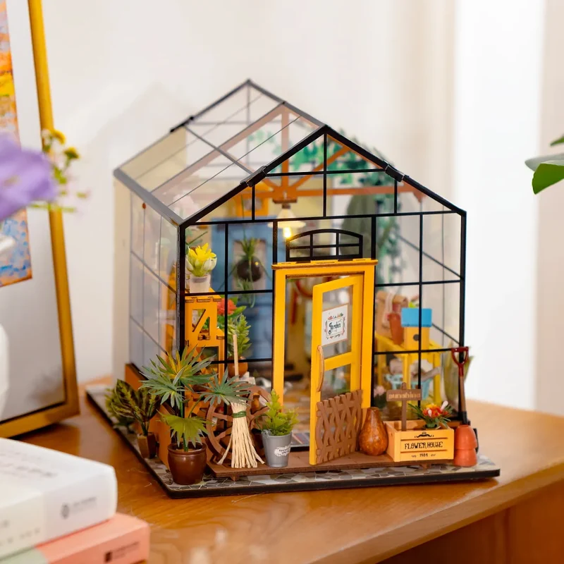 DIY-Set Rolife “Cathy's Flower House” | Holz | Romantisch & Filigran