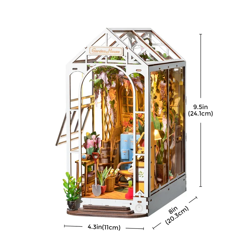 DIY-Set Rolife “Garden House” | Holz | Kreatives Bastelprojekt