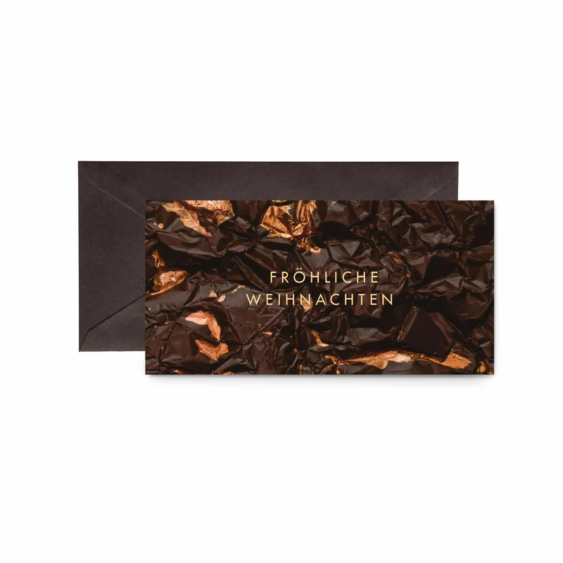 GRUSSKARTE FRÖHLICHE WEIHNACHTEN