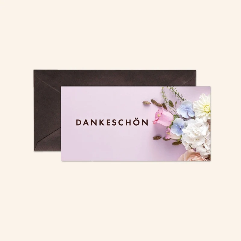 GRUSSKARTE DANKESCHÖN