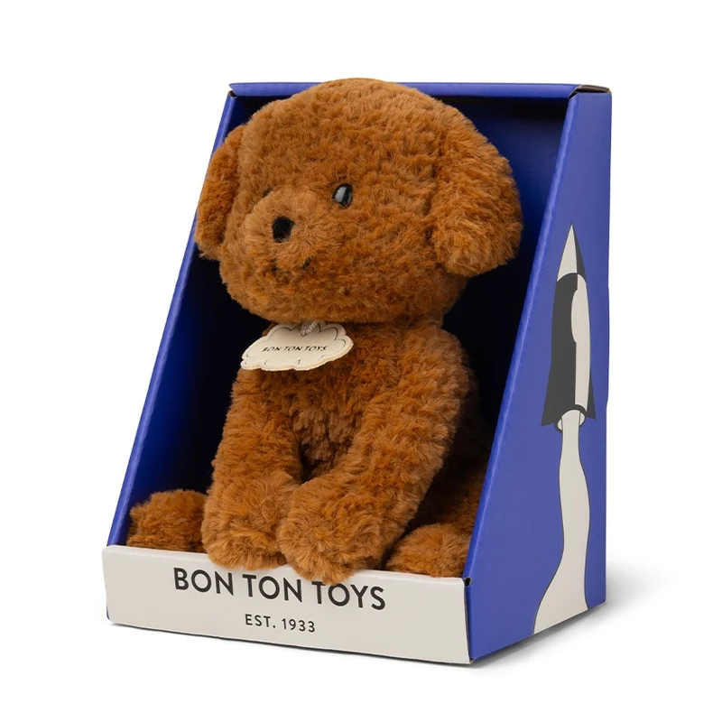 Stofftier “Stacy the Labradoodle” Brown | Bon Ton Toys