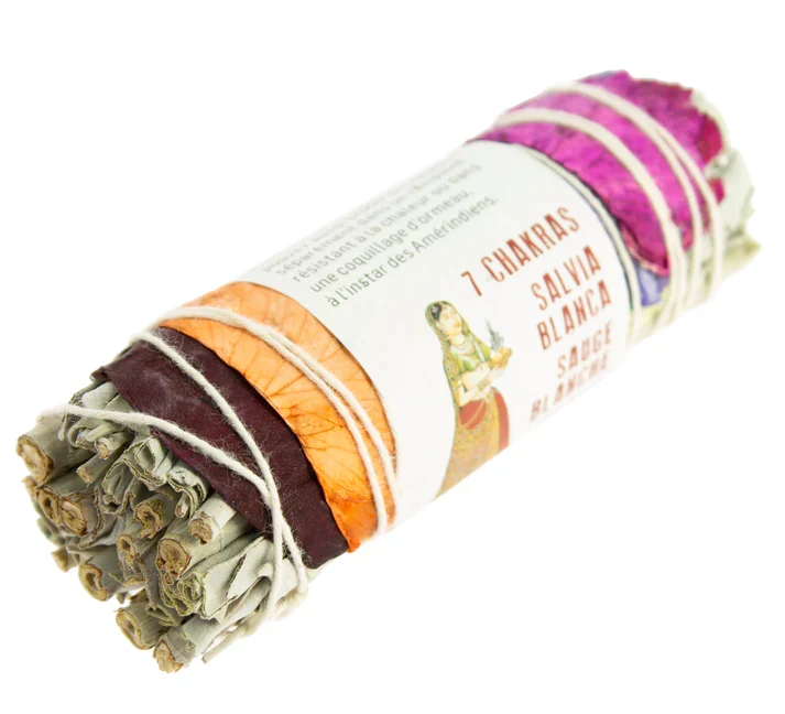 Räuchersalbei „White Sage 7 Chakra“ | Für Balance & Energie | Tierra Zen