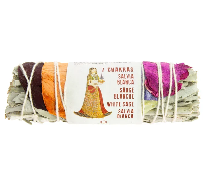 Räuchersalbei „White Sage 7 Chakra“ | Für Balance & Energie | Tierra Zen