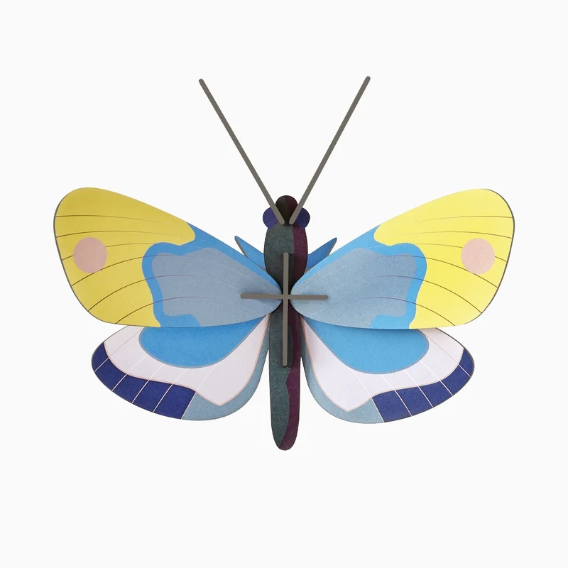 Wanddeko- Yellow Monarch Butterfly