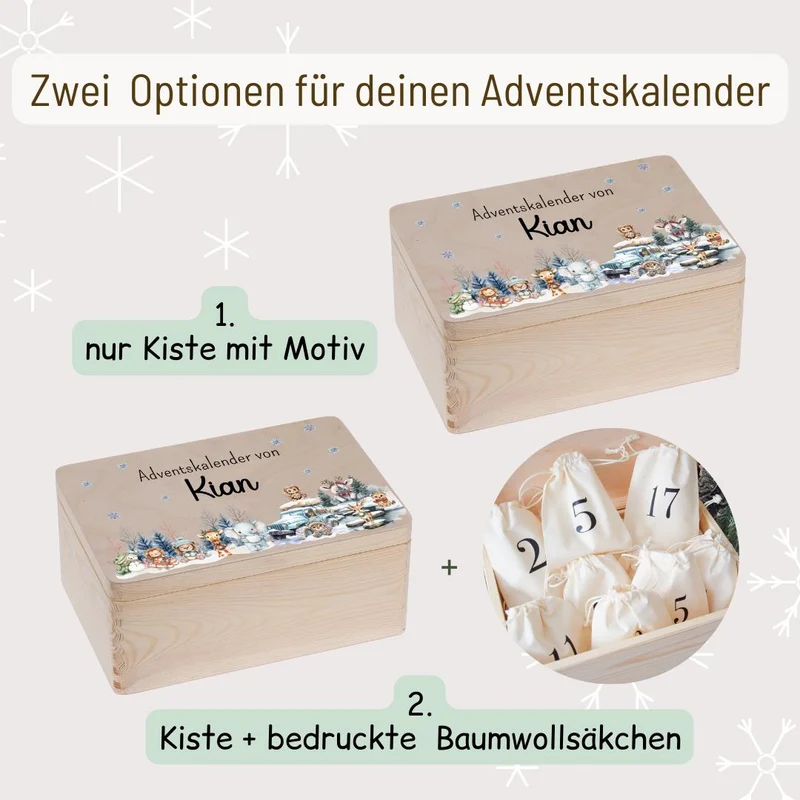 Adventskalender - Woodland Safari