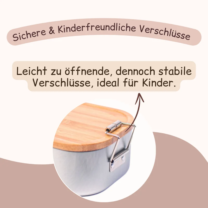 Brotdose mit Blumen
