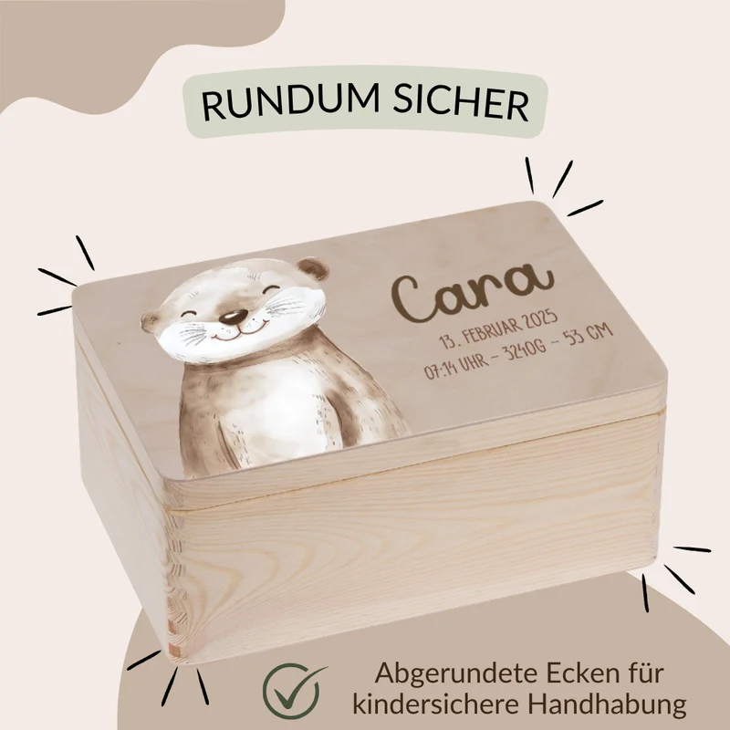 Erinnerungskiste Baby - versch. Tiermotiven