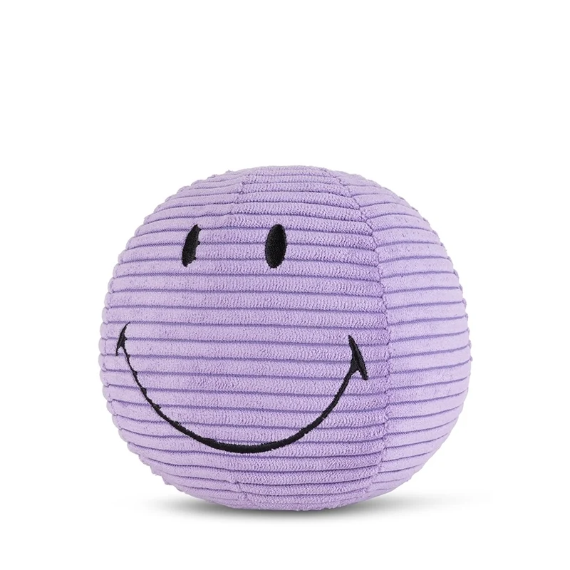 Stofftier “Smiley” 13 cm Dark Purple Cord | Bon Ton Toys
