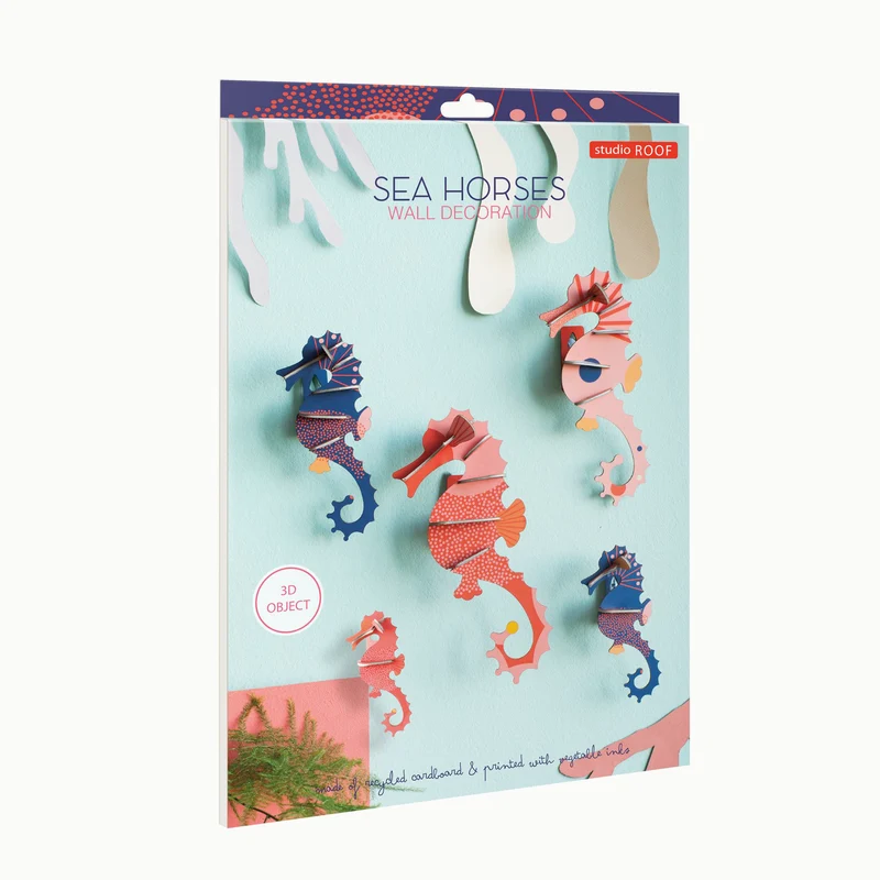 Wanddeko - Sea horses