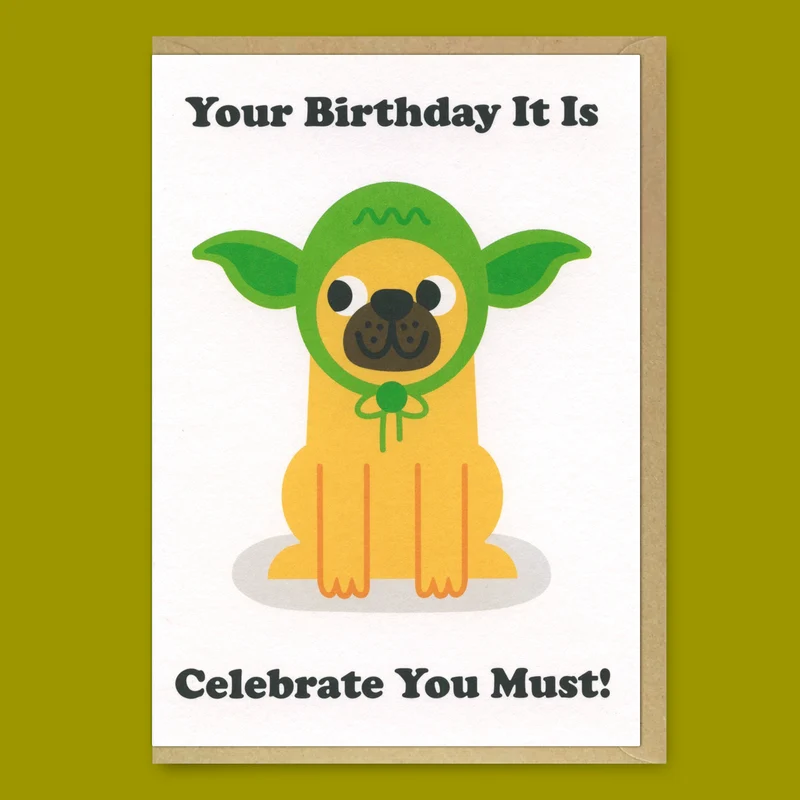 Grußkarte "Celebrate you must" | Geburtstagskarte | Studio Boketto