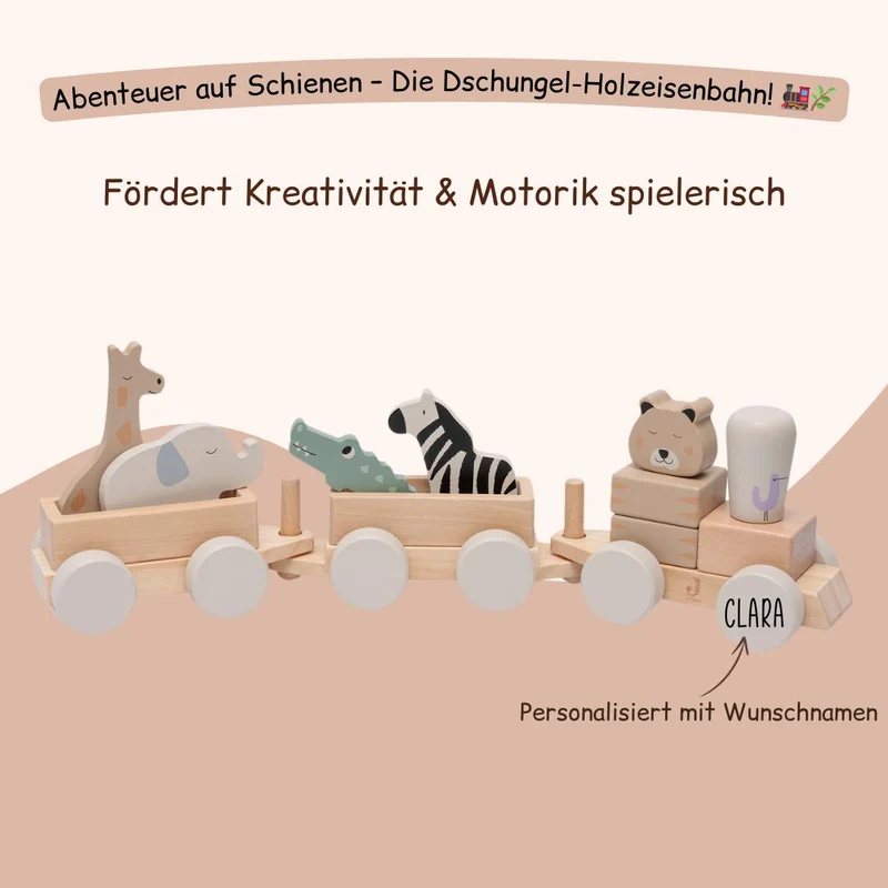Holzzug Kinder