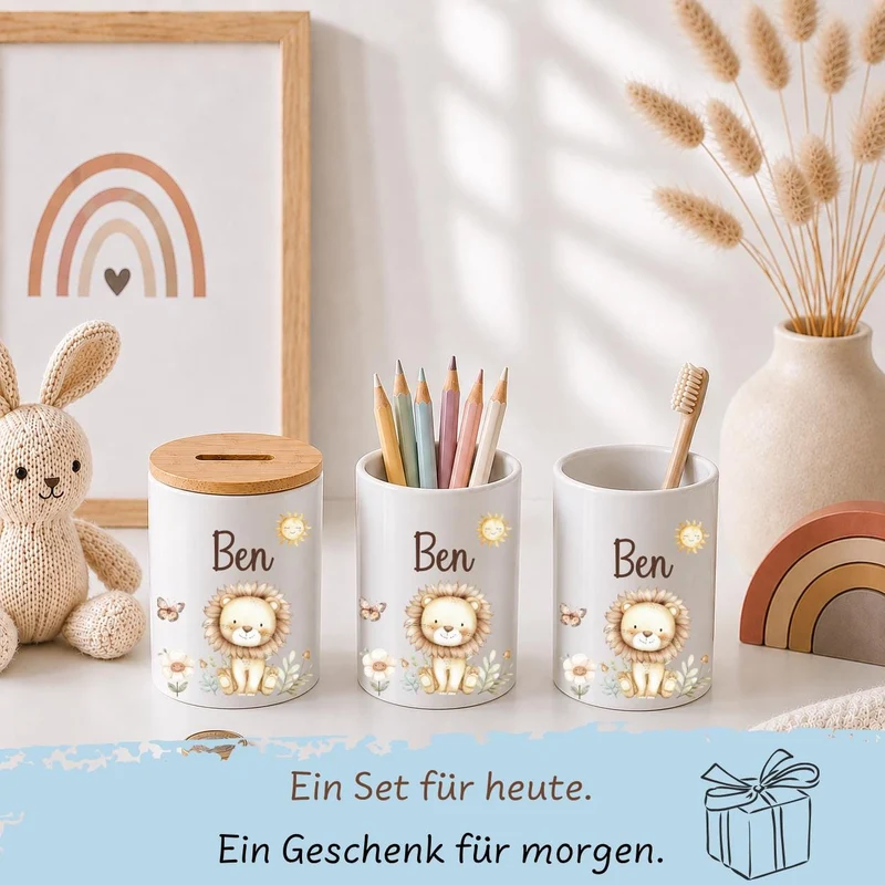Kinder Spardose mit versch. Tiermotiven