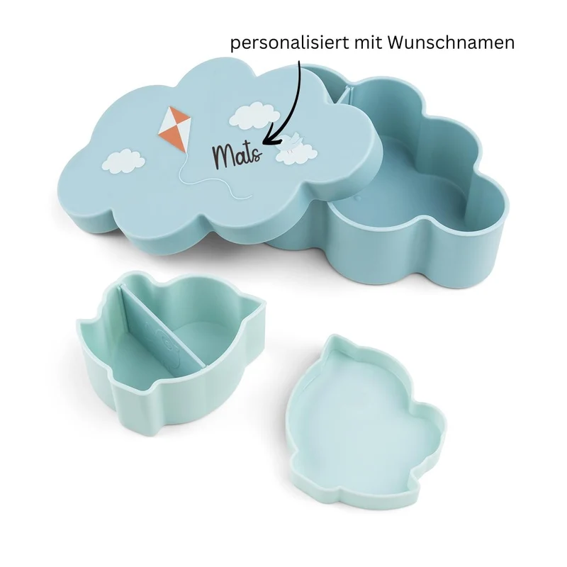 Trinkflasche Kinder Set - Blau