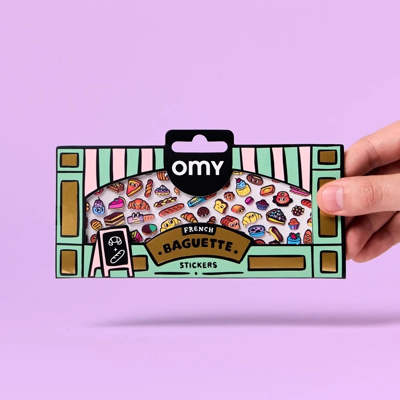 Sticker „Boutique French Bakery“ | detailreich & französisch | OMY