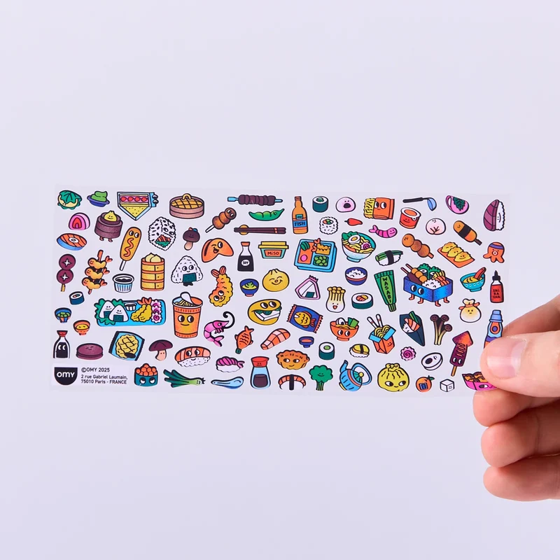 Sticker „Boutique Sushi Shop“ | detailreich & kreativ | OMY