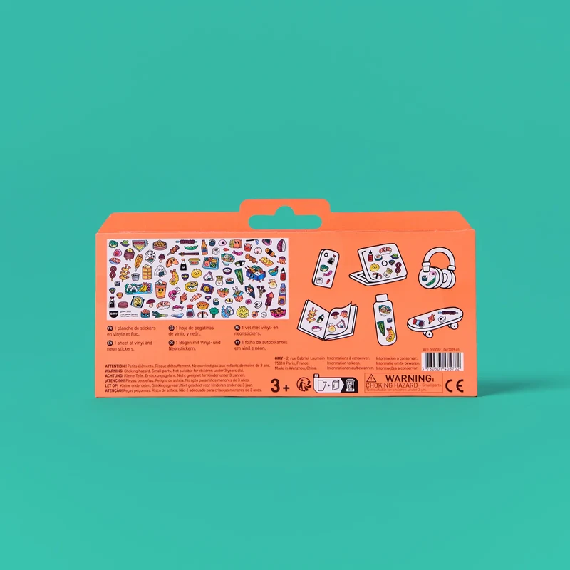 Sticker „Boutique Sushi Shop“ | detailreich & kreativ | OMY