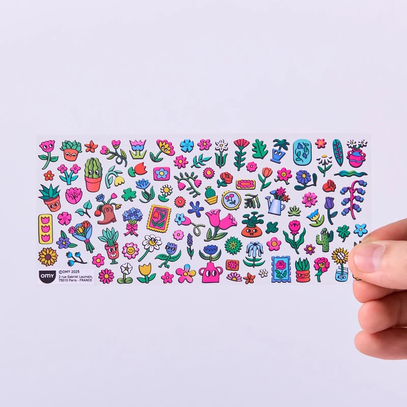 Sticker „Boutique Flower Shop“ | detailreich & floral | OMY