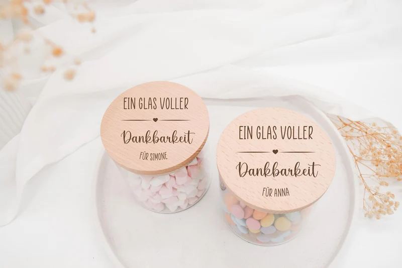 Vorratsglas - Ein Glas voller Dankbarkeit