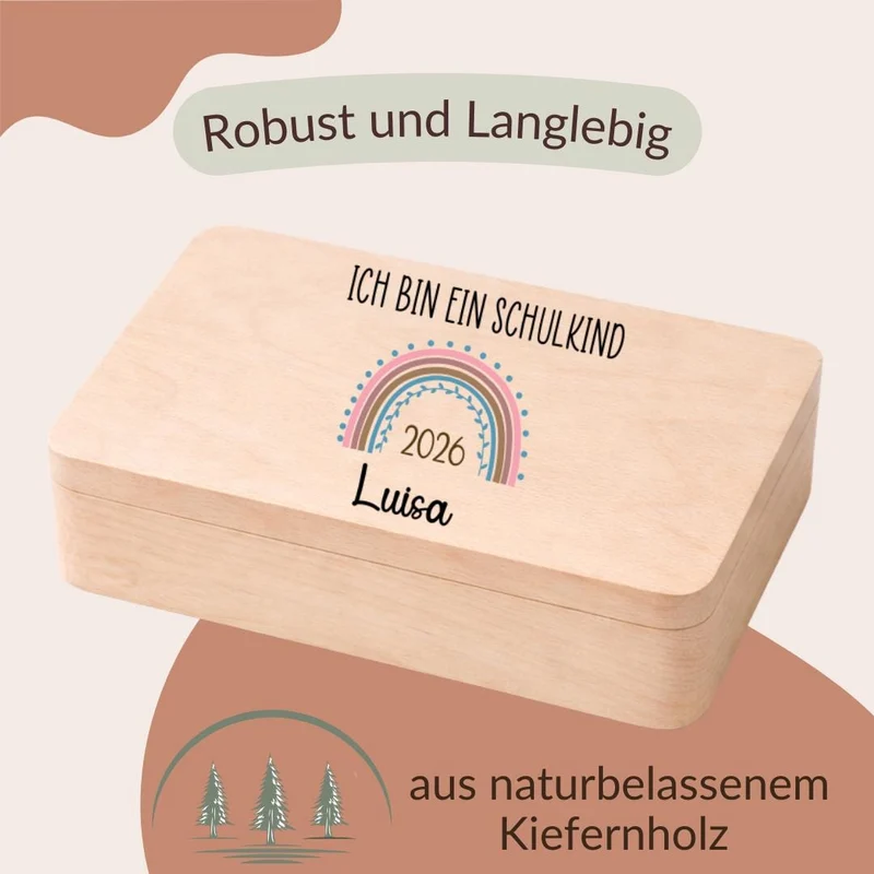 Erinnerungskiste Schulkind - Ich bin ein Schulkind