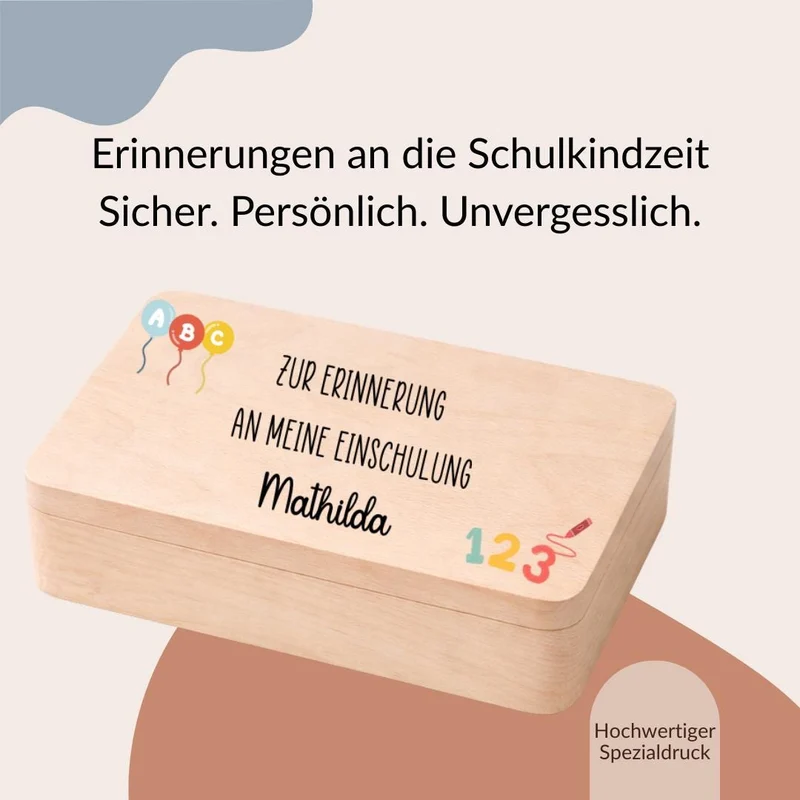 Erinnerungskiste - Schulkind