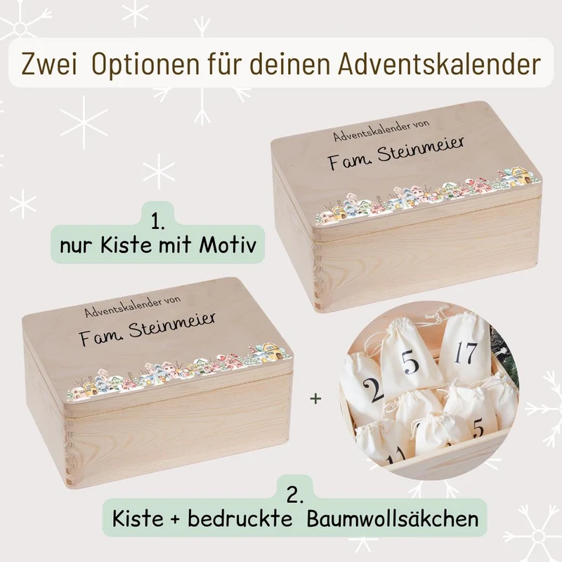 Adventskiste - Familie