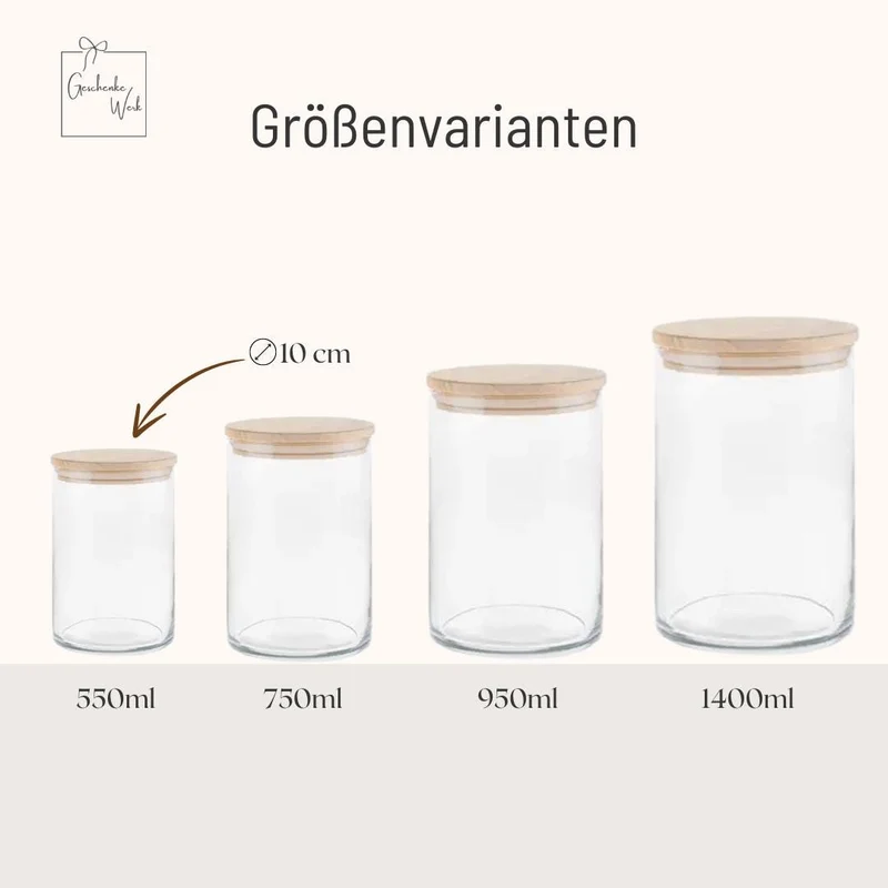 Vorratsglas Weihnachten - Fröhliche Weihnachten