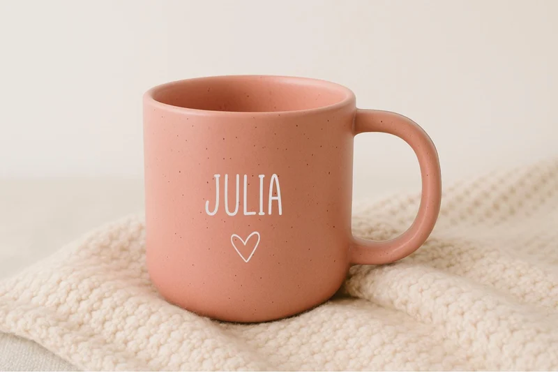 Personalisierte Tasse mit Namen